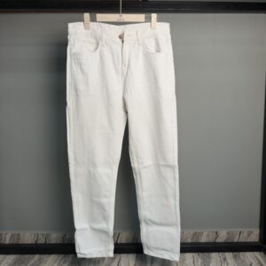 Mom Fit Pant (White)
