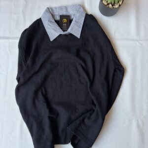 Collar Full Sleeve T-Shirt