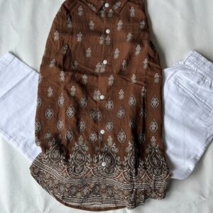 Bottom Embroidery Shirt